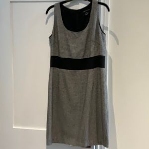 PINK TARTAN HOUNDSTOOTH DRESS